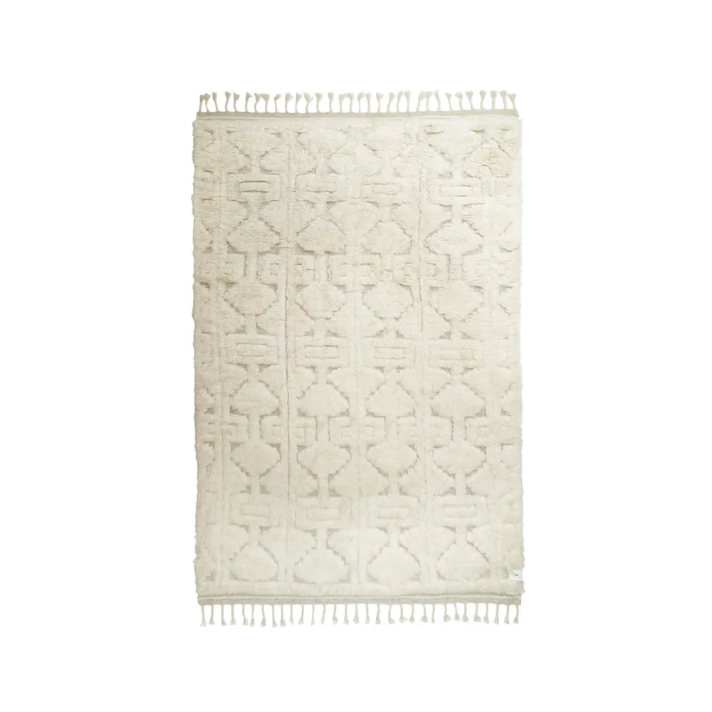 Tapete Casablanca, Branco, 170x230 cm  Classic Collection
