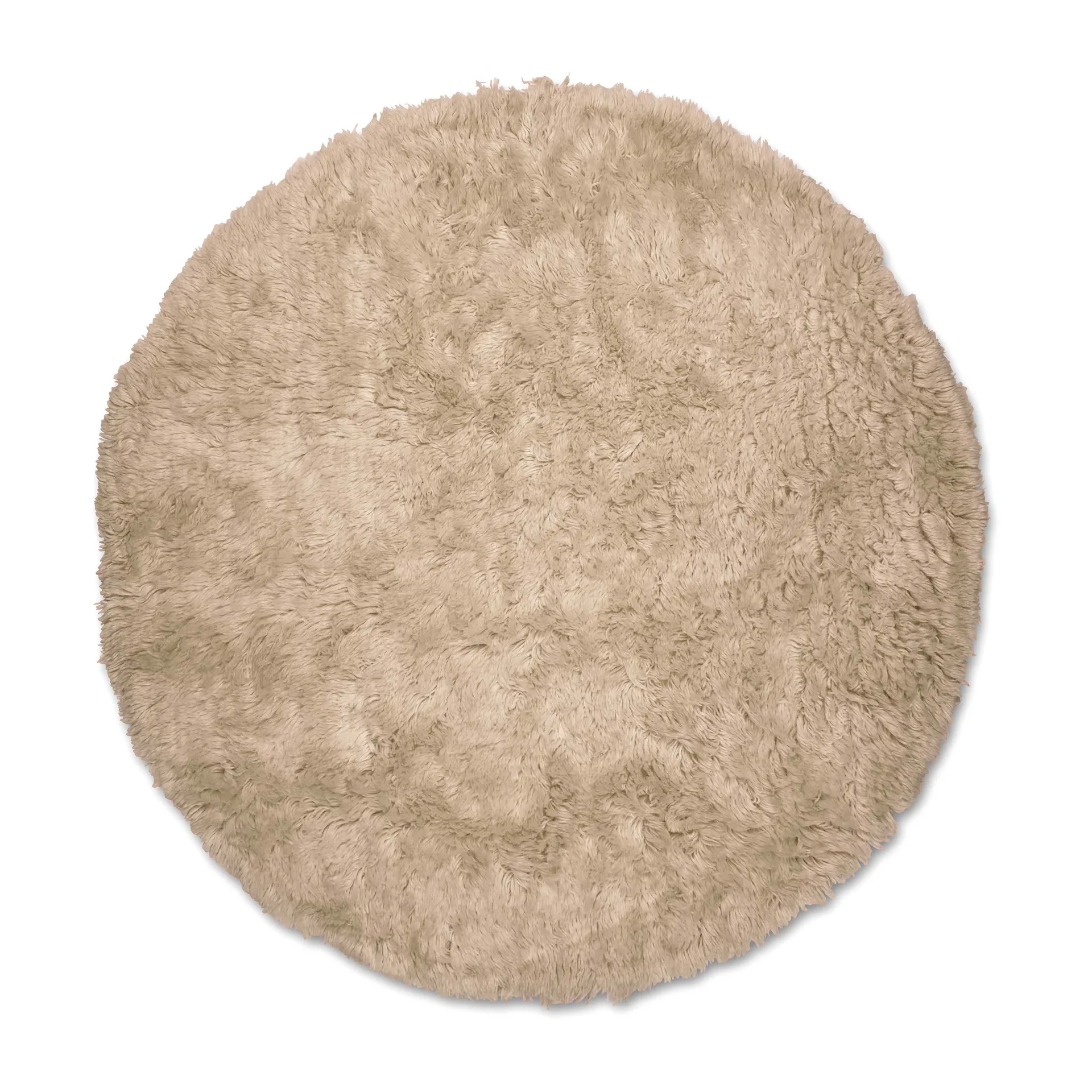 Tapete de lã, Cloudy Ø160 cm, Bege Classic Collection