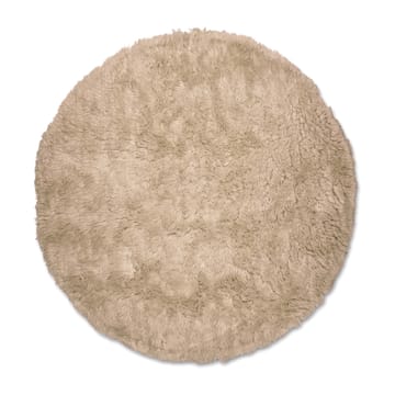 Tapete de lã, Cloudy Ø160 cm - Bege - Classic Collection