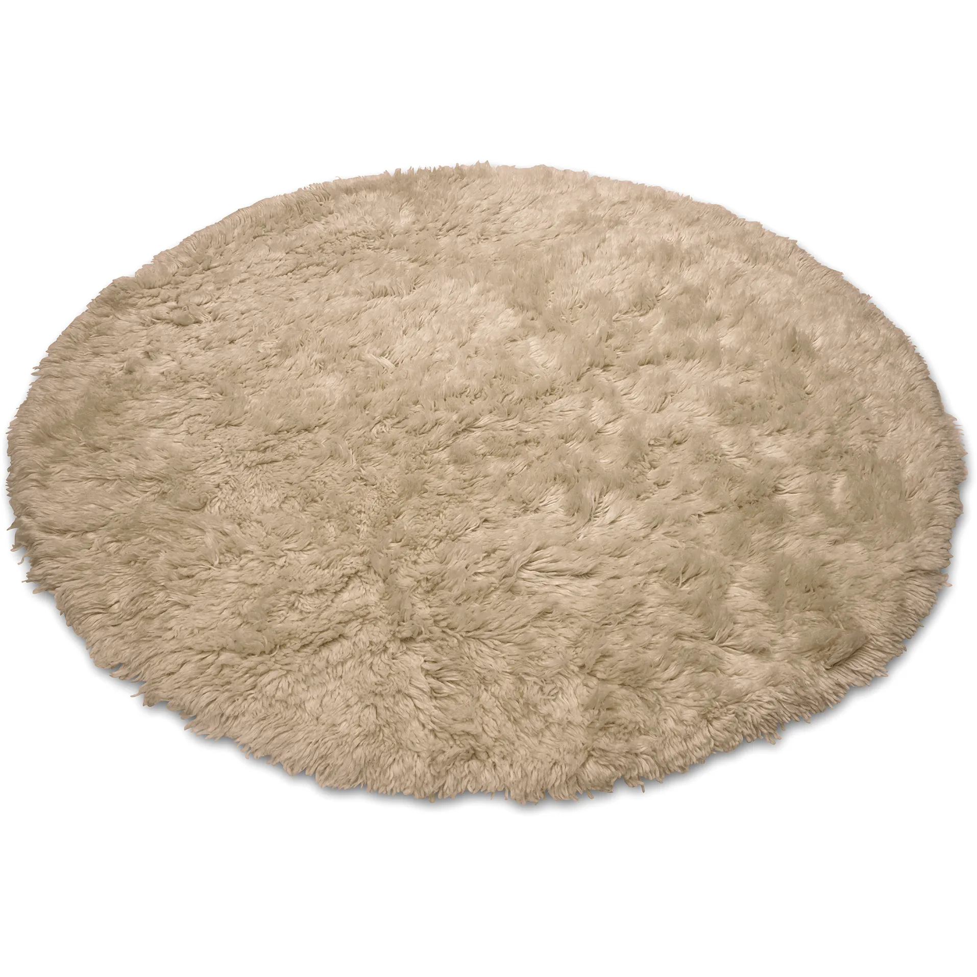 Tapete de lã, Cloudy Ø160 cm, Bege Classic Collection