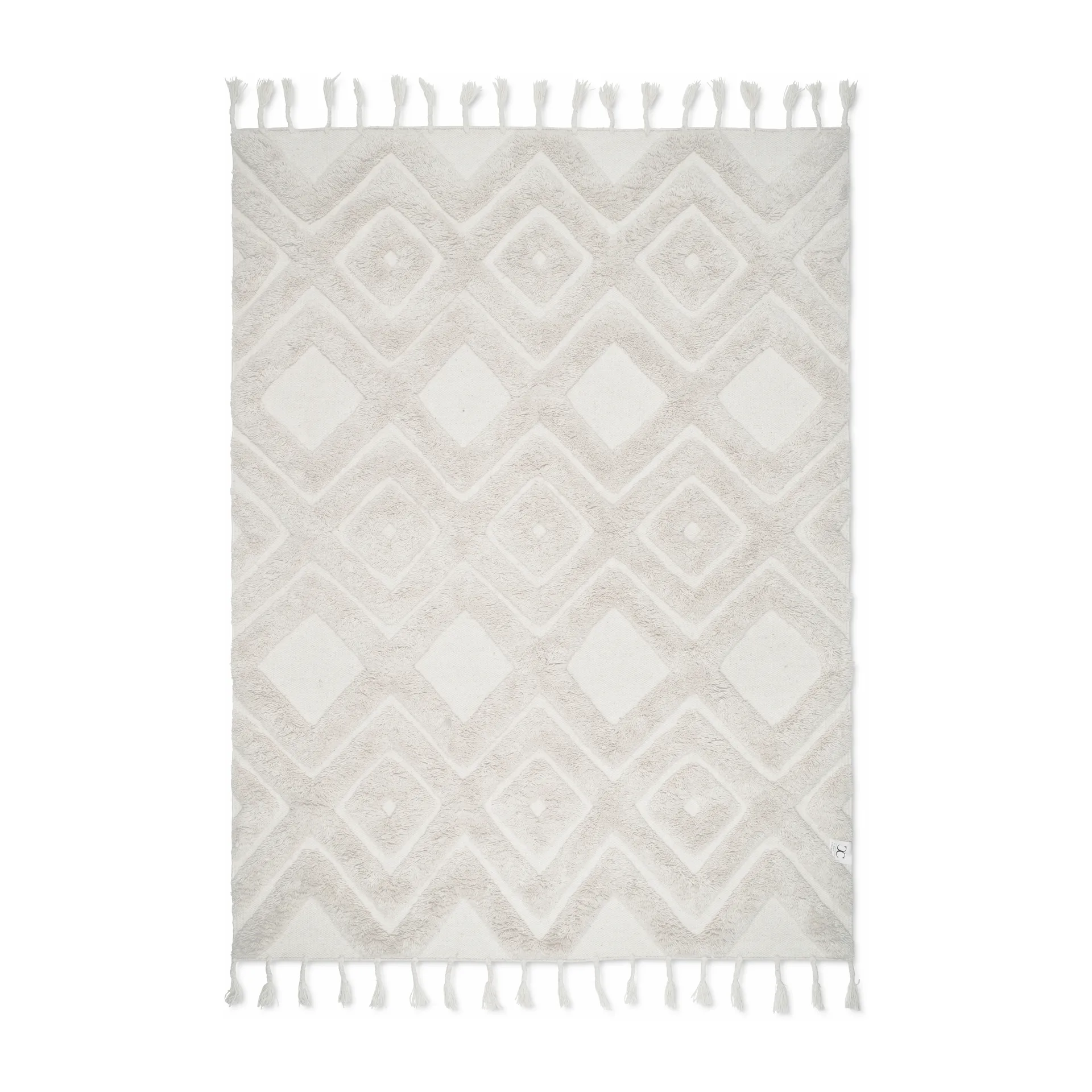 Tapete de lã Copenhagen 170x230 cm, Ivory (branco) Classic Collection