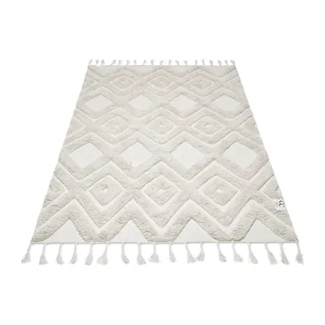 Tapete de lã Copenhagen 170x230 cm - Ivory (branco) - Classic Collection