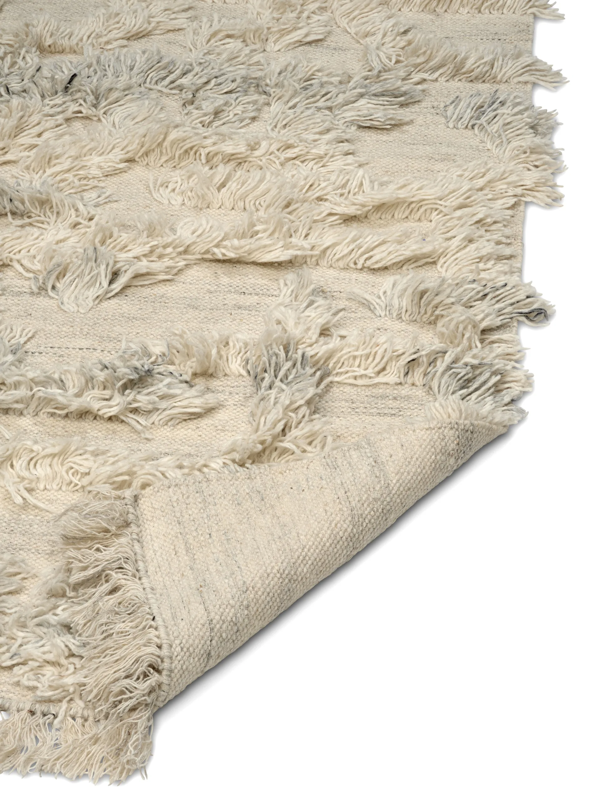 Tapete de Lã Rio 80x150 cm, Ivory-melange Classic Collection