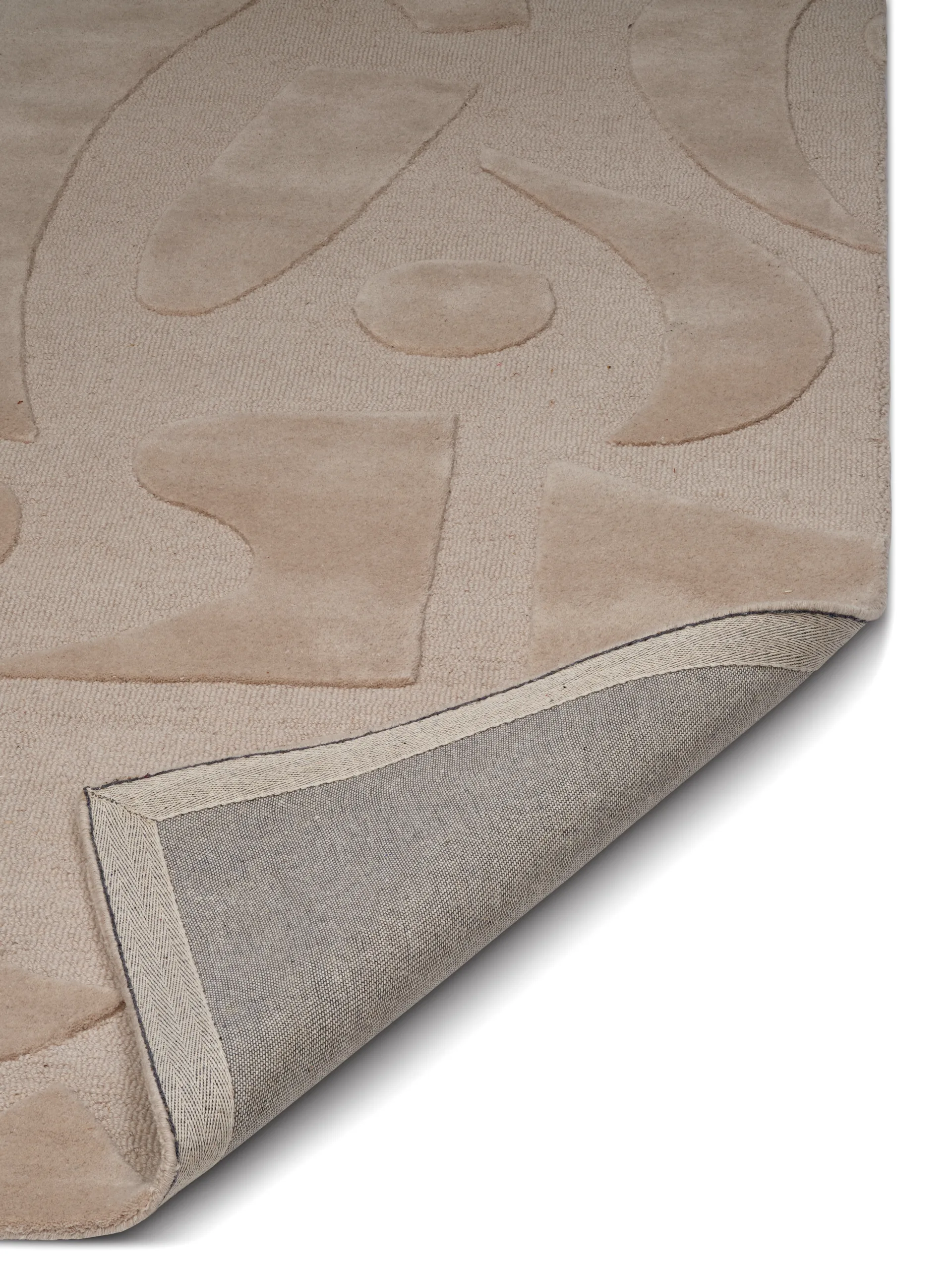 Tapete de lã Vivid 250x350 cm, Bege Classic Collection