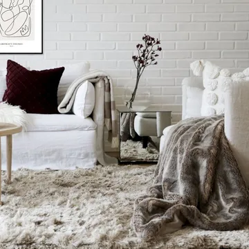 Tapete Shaggy 250x350 cm - champagne - Classic Collection