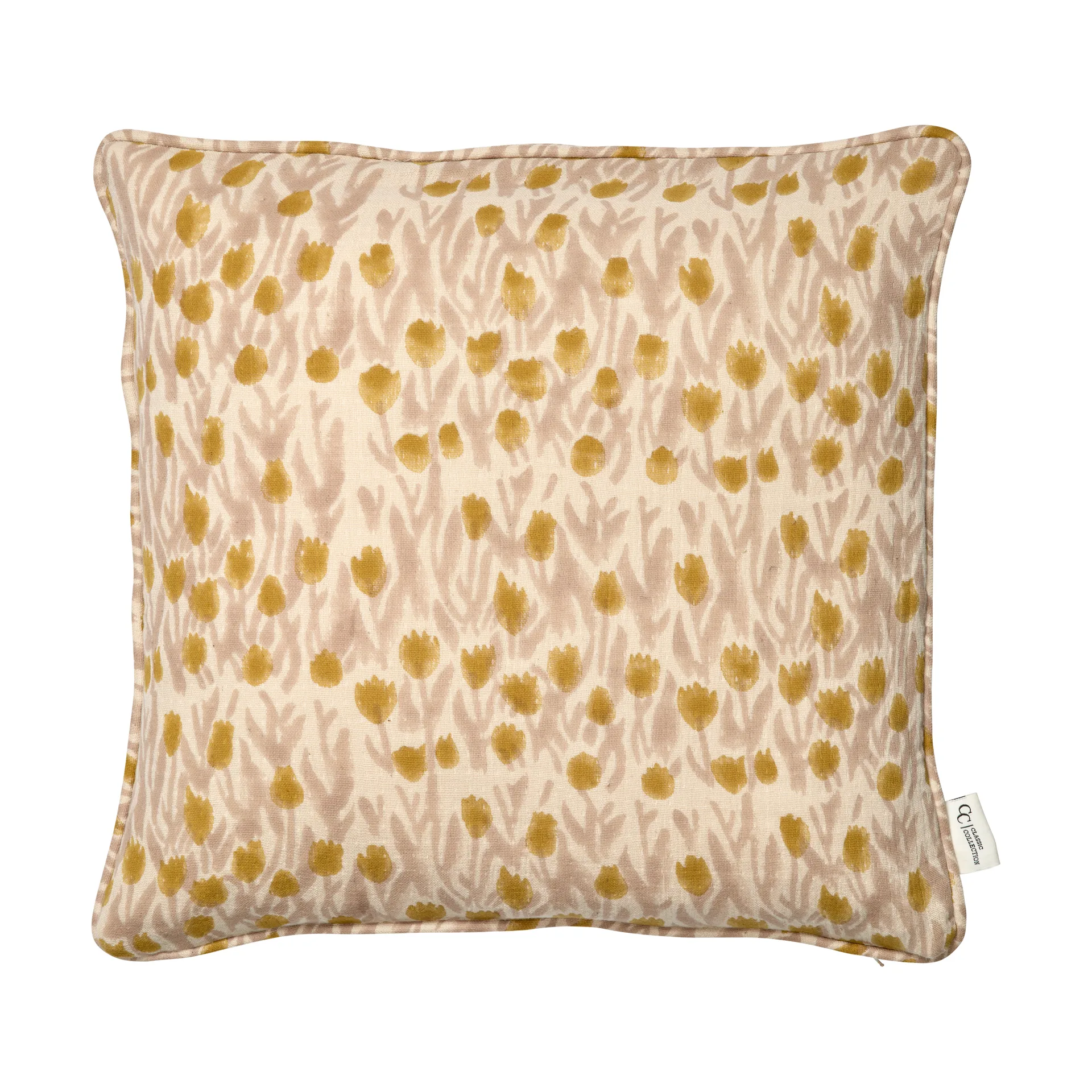 Tulip capa de almofada 50x50 cm, Amarelo Classic Collection