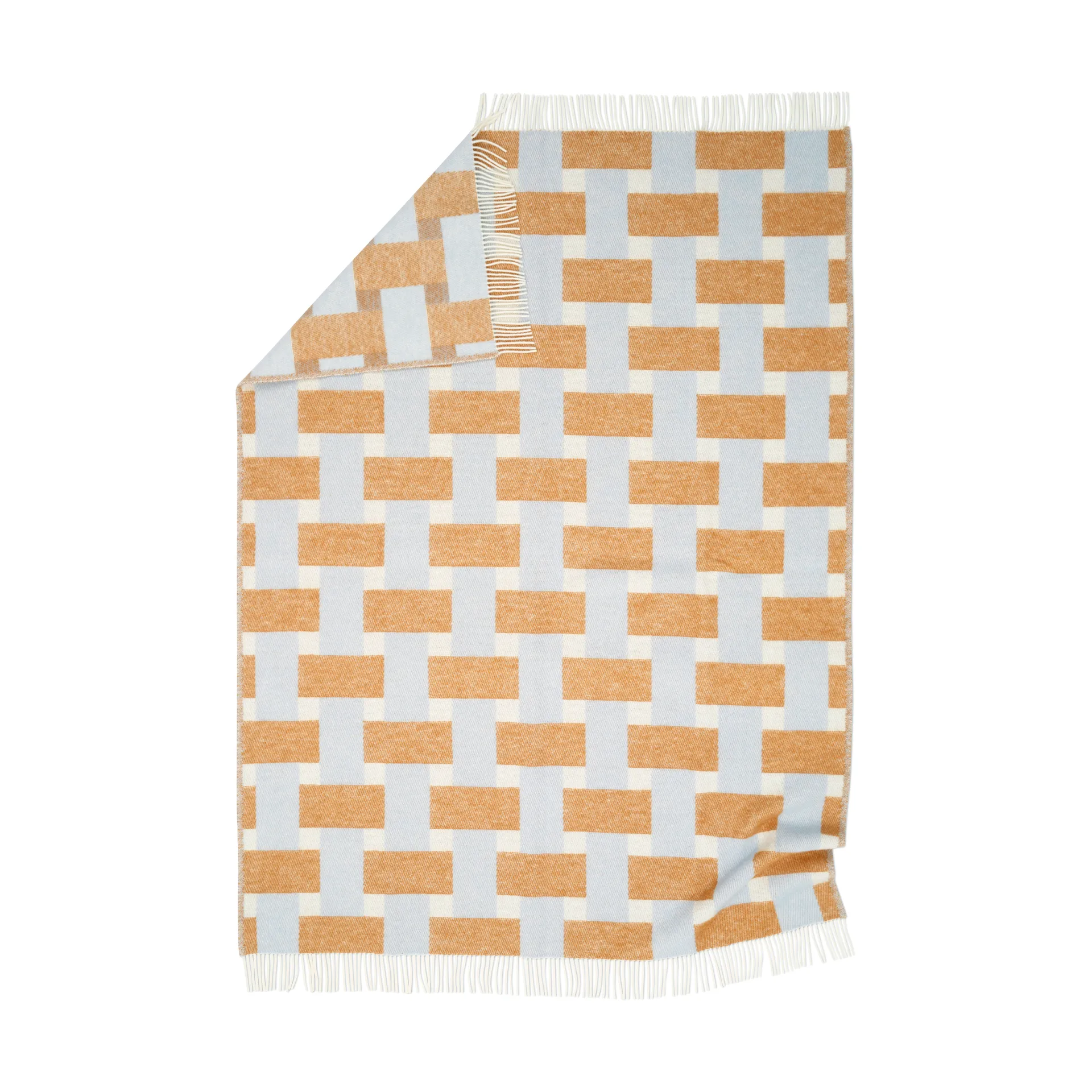 Weave manta 130x180 cm, Castanho Classic Collection