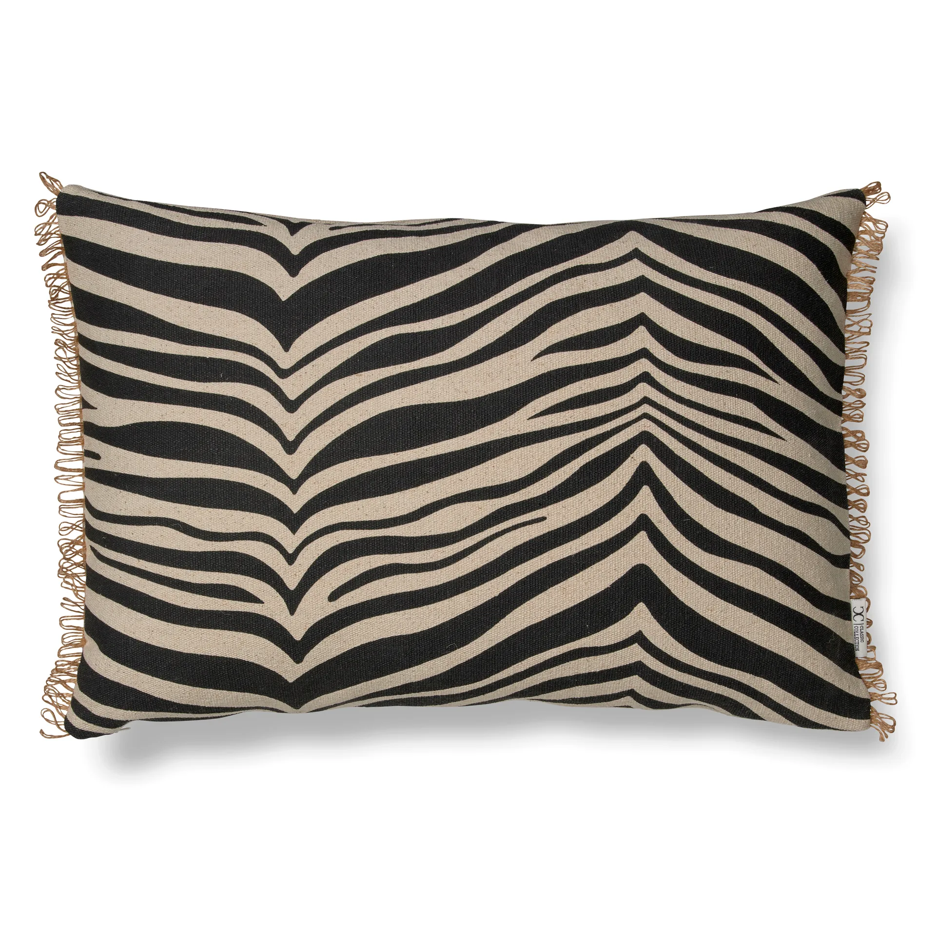 Zebra almofada 40x60 cm, preto Classic Collection