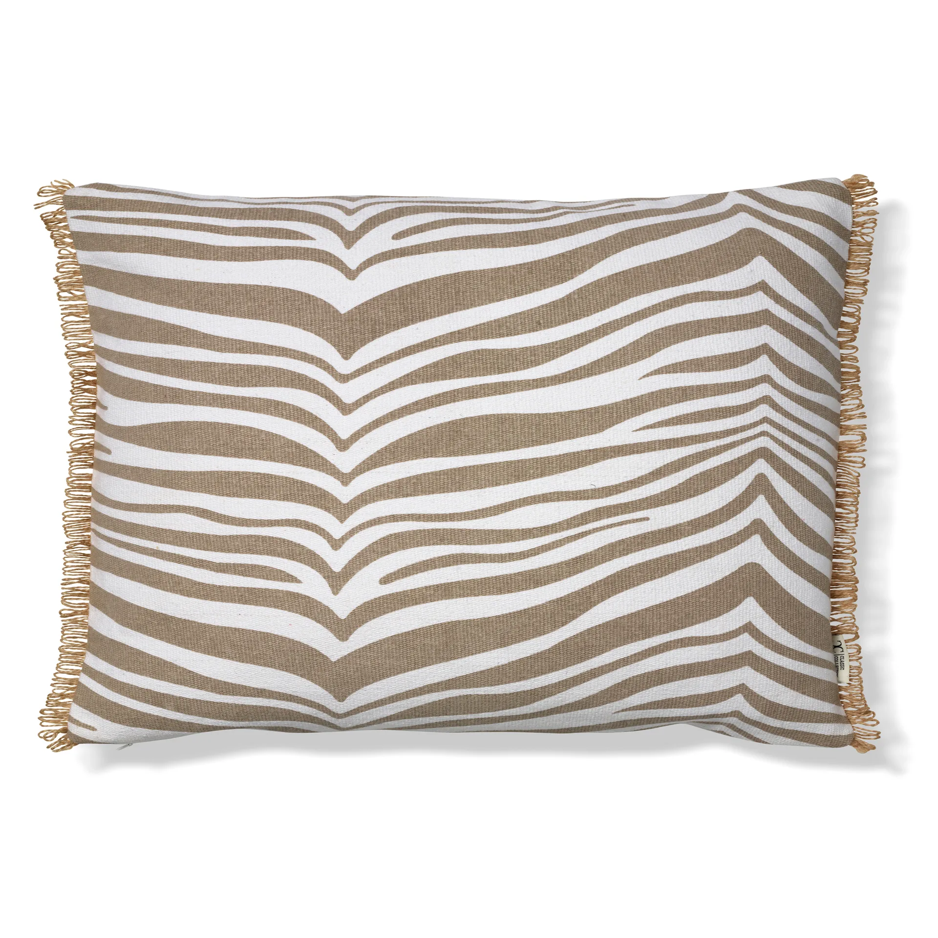 Zebra almofada 40x60 cm, simply taupe (bege) Classic Collection