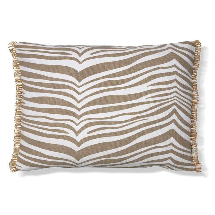 Zebra almofada 40x60 cm - simply taupe (bege) - Classic Collection