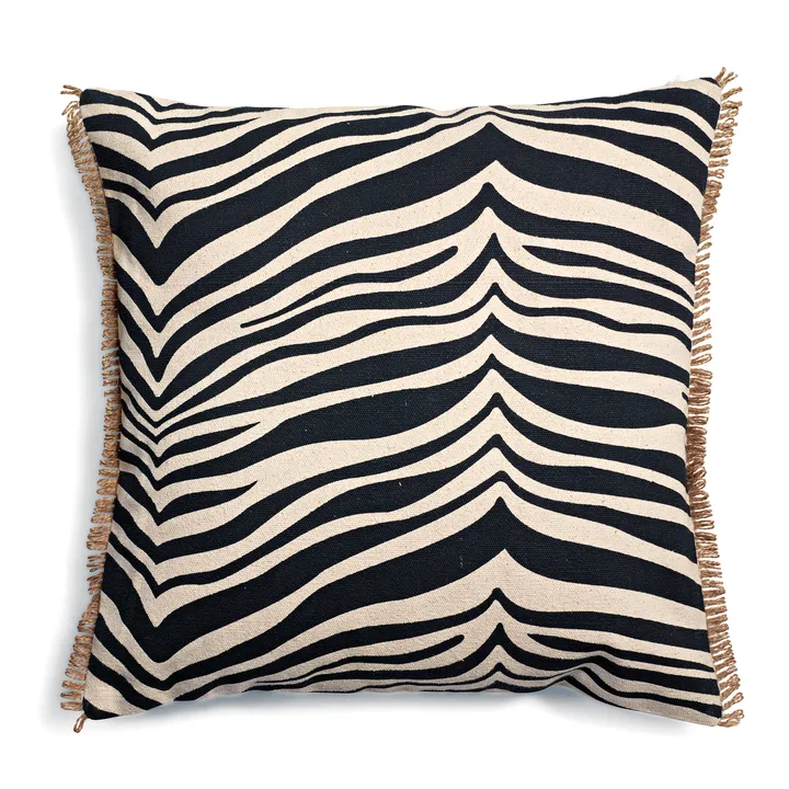 Zebra almofada 50x50 cm - preto - Classic Collection