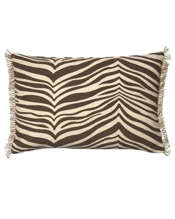 Zebra almofada - Castanho-natural, 40x60 cm - Classic Collection