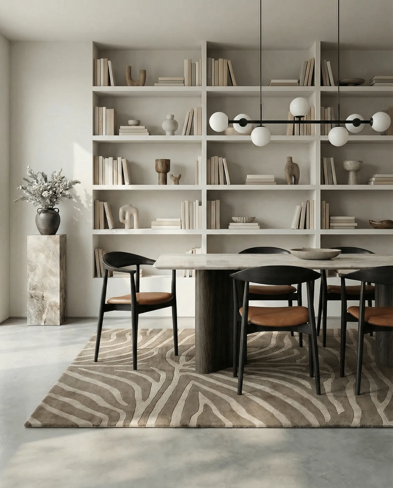 Zebra tapete 250x350 cm, Bege, 170x230 cm Classic Collection