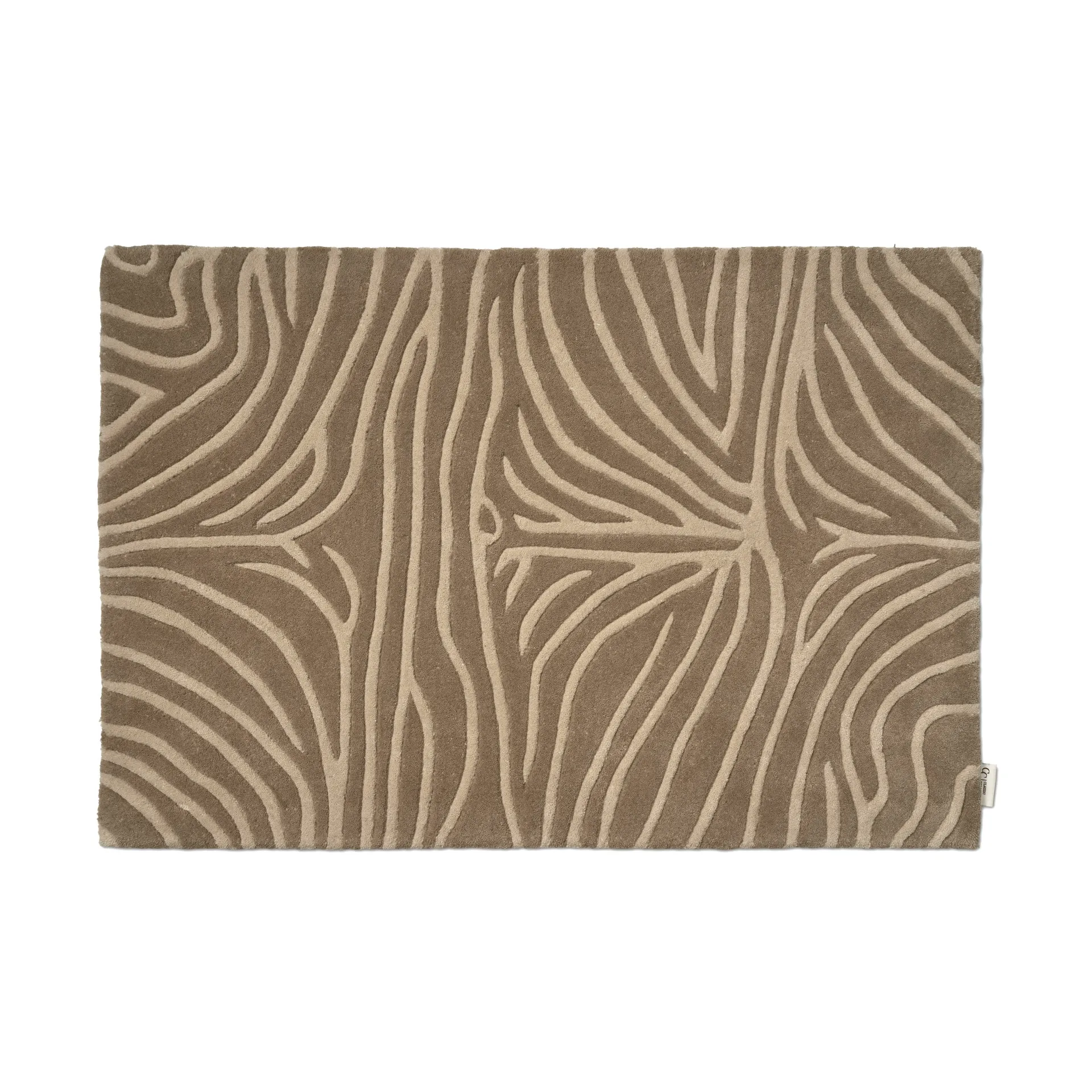 Zebra tapete de entrada, Bege, 60x90 cm Classic Collection