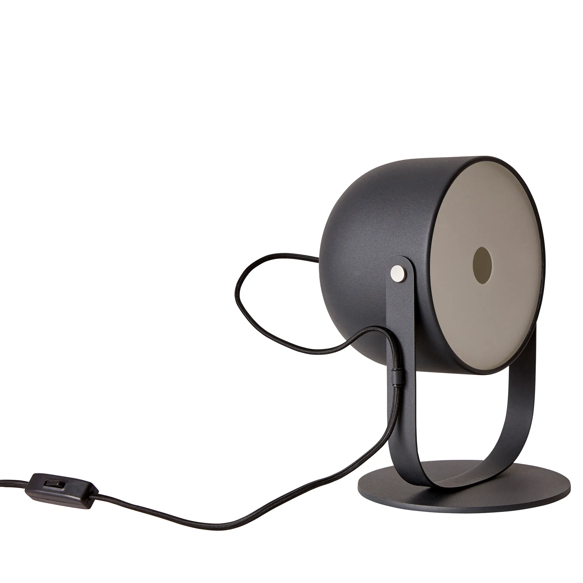 Candeeiro de mesa Svejk 18 , preto-níquel CO Bankeryd