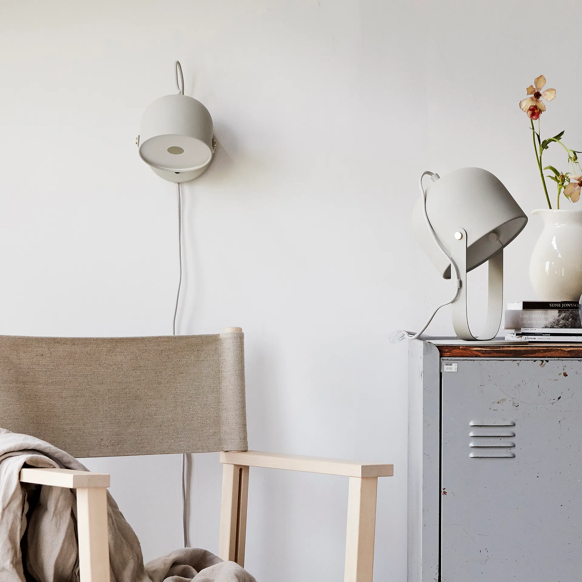 Candeeiro de parede Svejk 13, Bege-latão CO Bankeryd