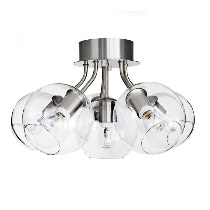 Candeeiro de teto Tage - prateado-vidro transparente - CO Bankeryd