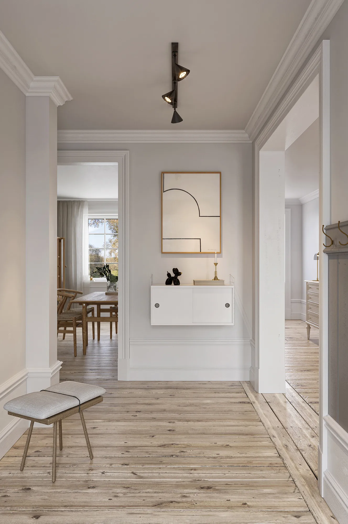 Rain 10 luminária de teto, Preto CO Bankeryd