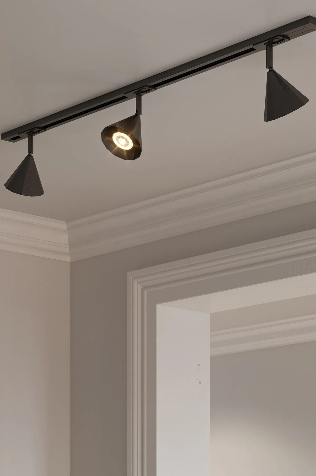 Rain 10 luminária de teto, Preto CO Bankeryd