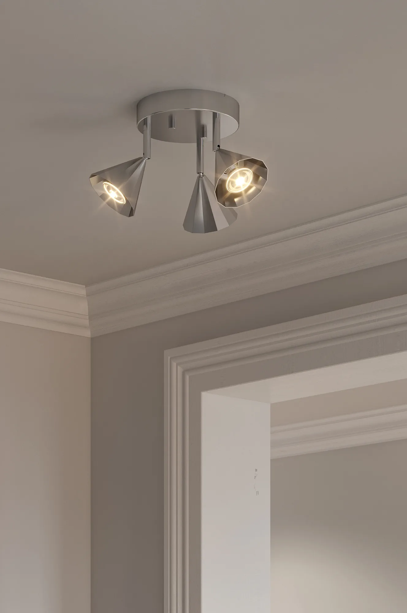 Rain 18 luminária de teto, Alumínio CO Bankeryd