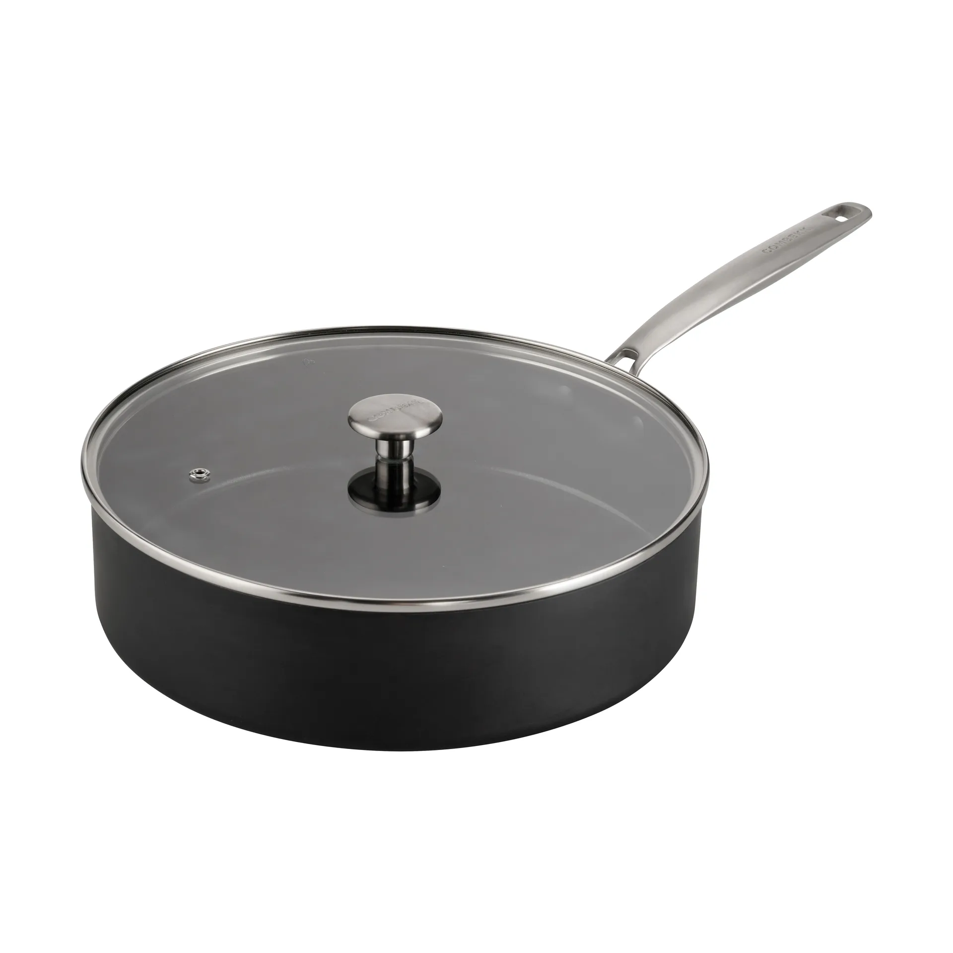 Combekk Element frigideira sauté em alumínio preta, Ø28 cm Combekk