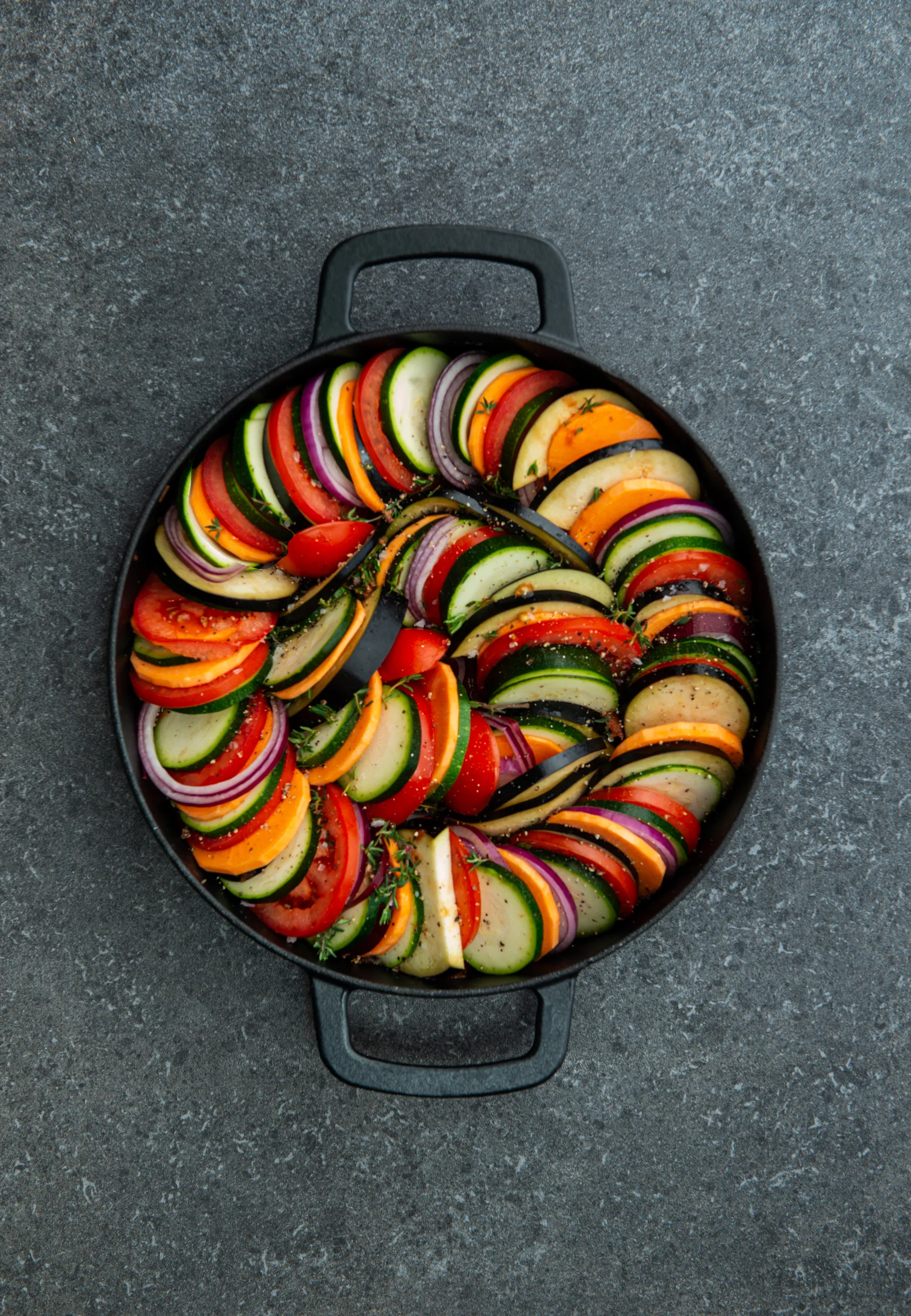 Combekk Enameled frigideira de ferro fundido Ø28 cm, Preto mate Combekk