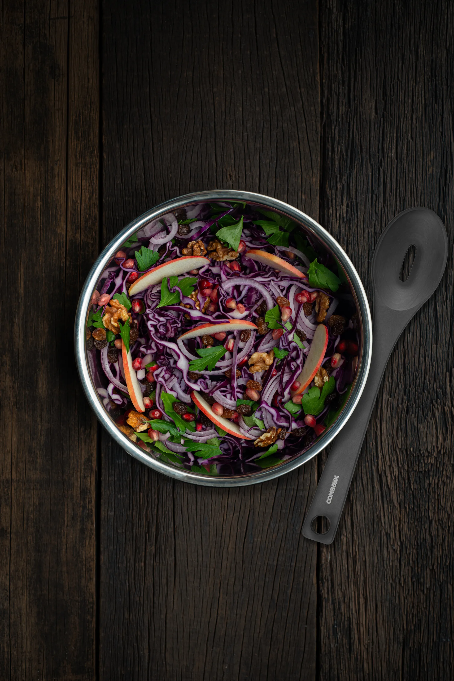 Combekk escumadeira de fibra de madeira, Preto Combekk