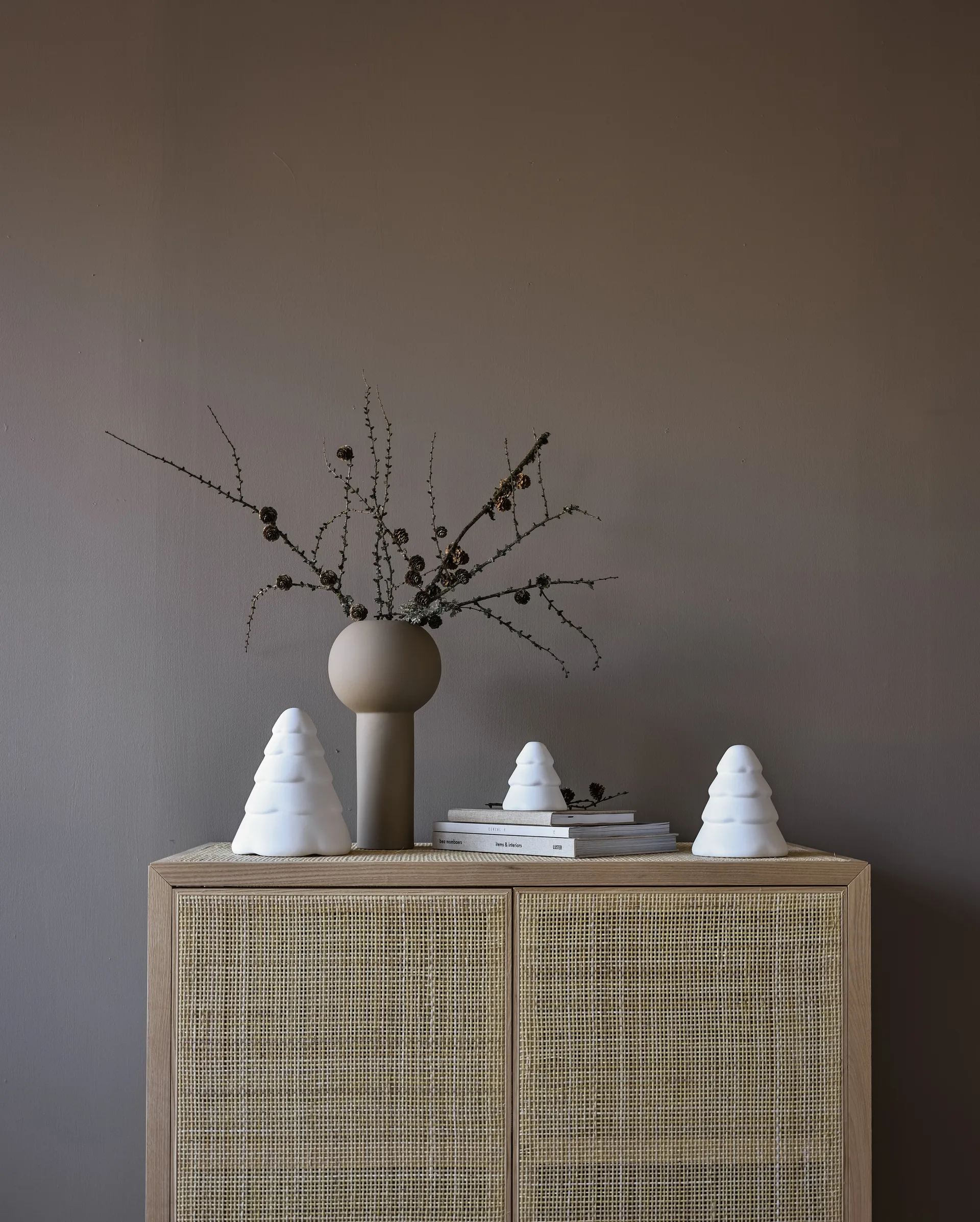 Árvore de Natal 15 cm, Branco Cooee Design