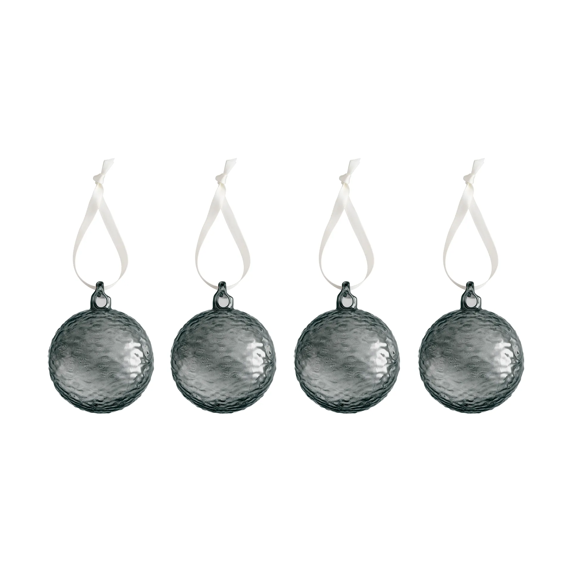 Bola de Natal Gry Marble Ø8 cm, Smoke Cooee Design