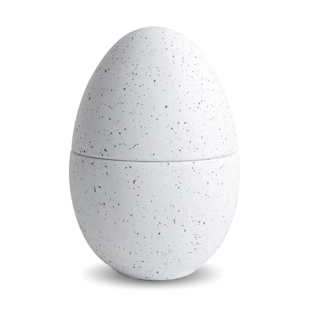 Bonbonniere taça 18 cm, White-mud Cooee Design