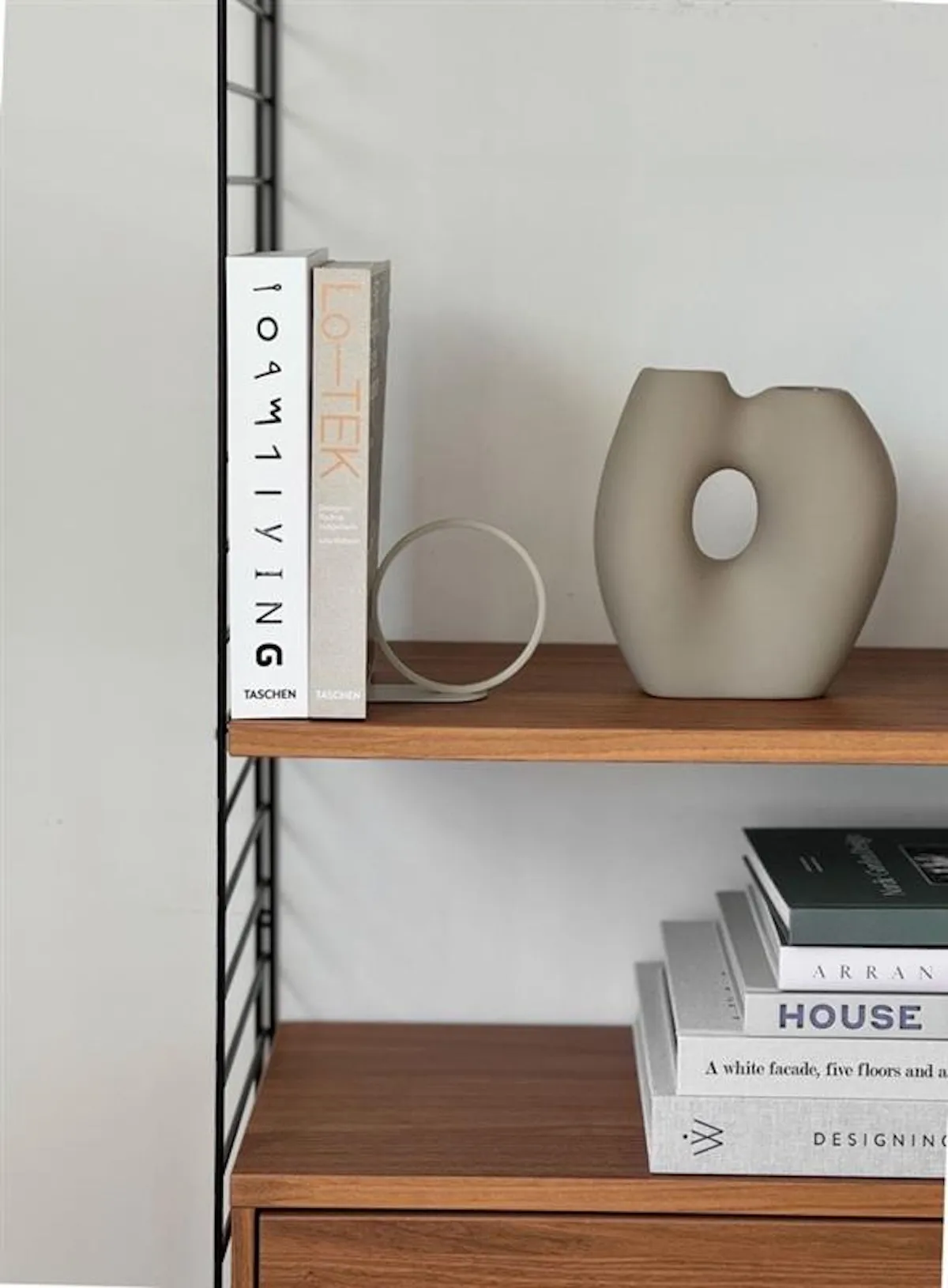 Book Ring suporte para livros 10 cm, Areia Cooee Design