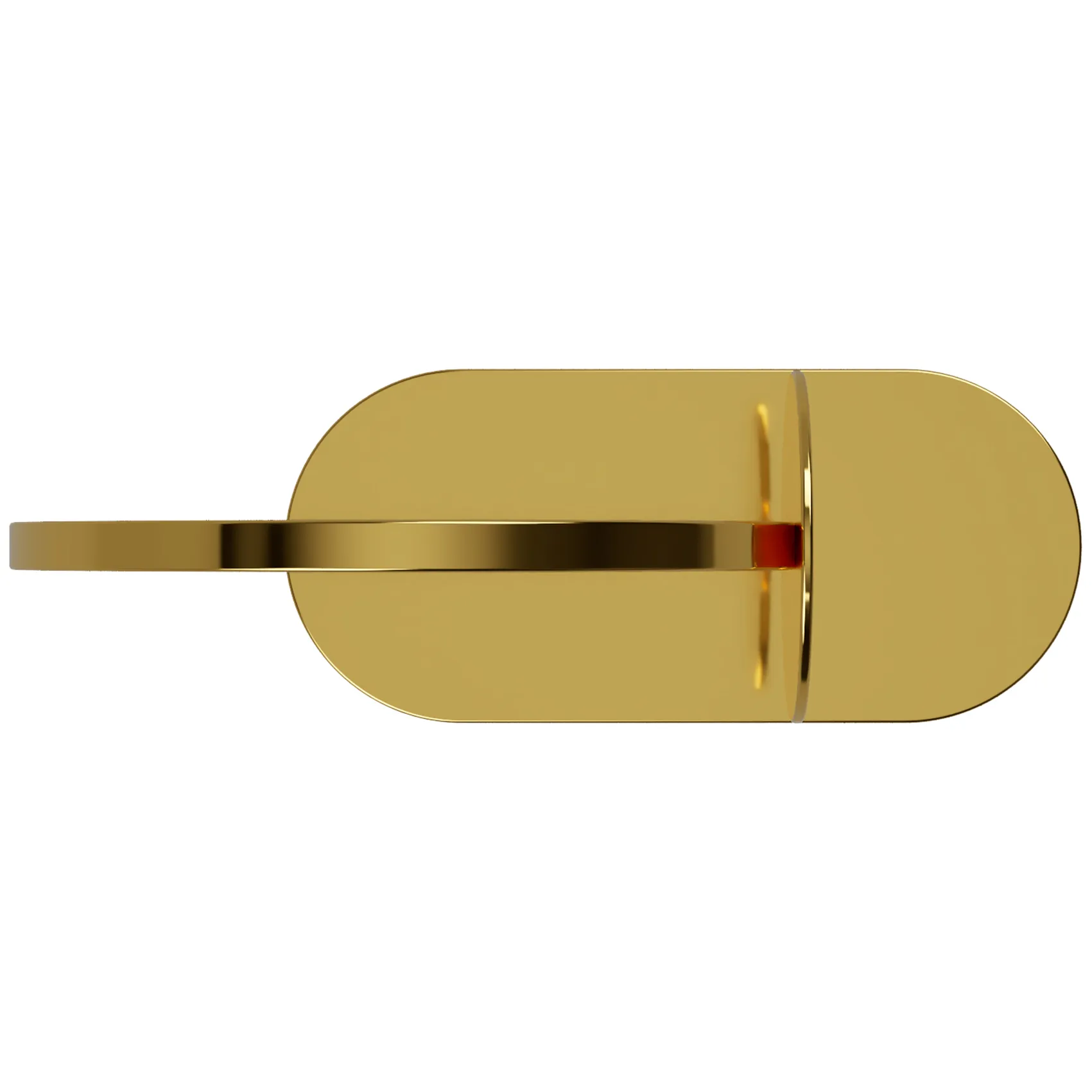 Book Ring suporte para livros 15 cm, latão Cooee Design