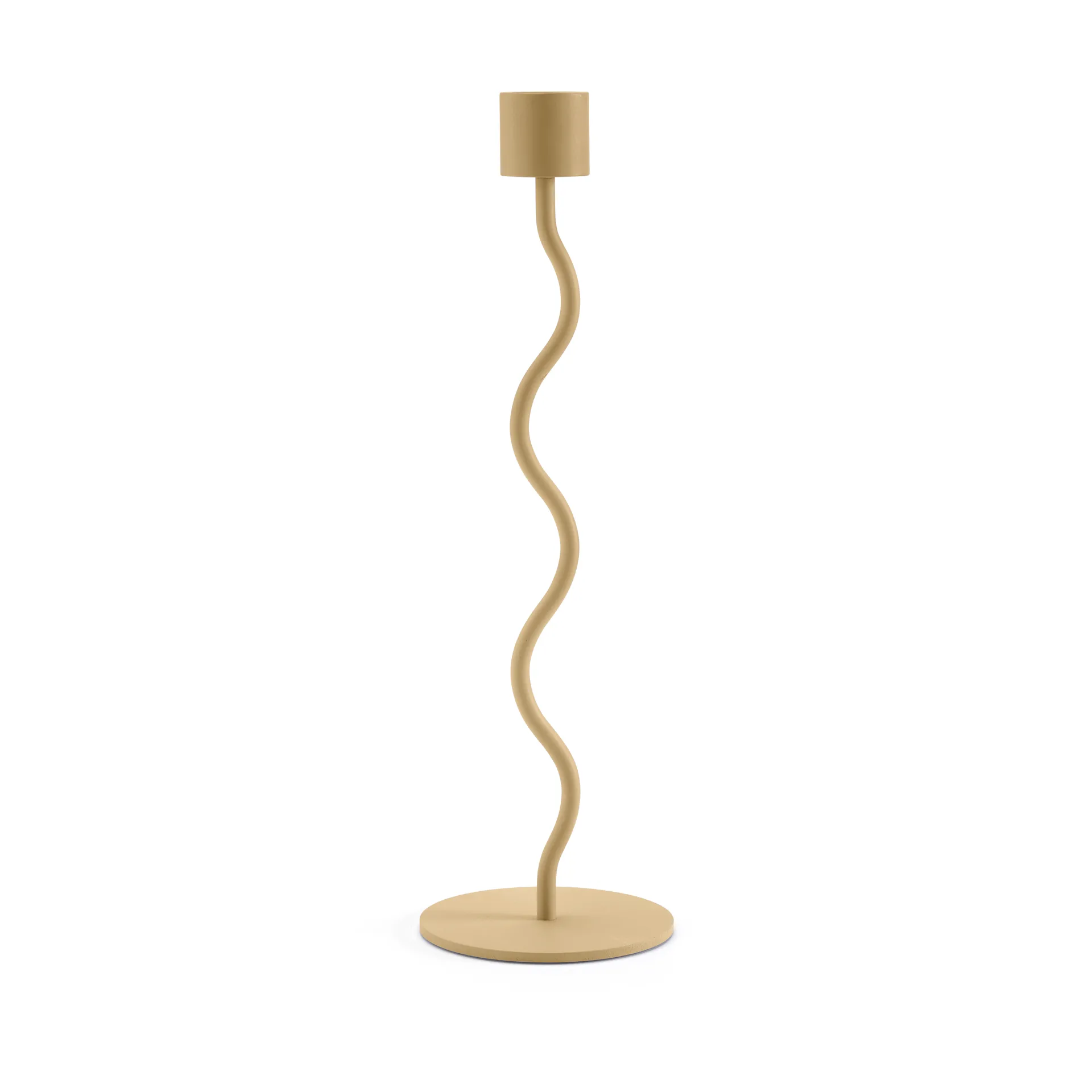 Castiçal Curved 26 cm, Peanut Cooee Design