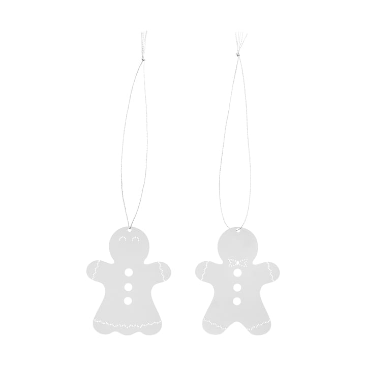 Decoração de Natal bolacha de gengibre 6 cm - Aço inoxidável - Cooee Design