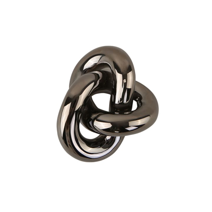 Decoração pequena Knot Table - dark silver - Cooee Design