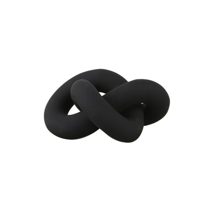 Decoração pequena Knot Table - preto - Cooee Design