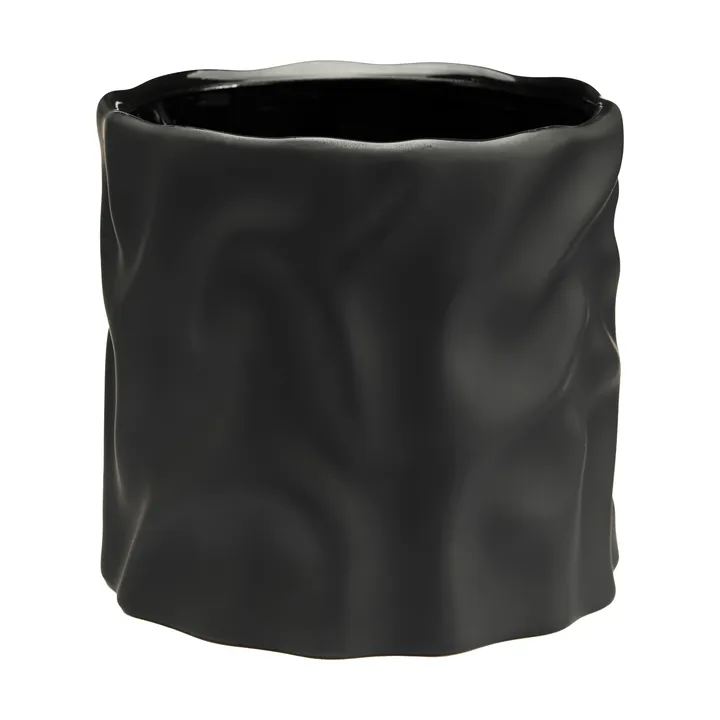 Drift desert vaso de flores - Black, médio Ø17,5 cm - Cooee Design