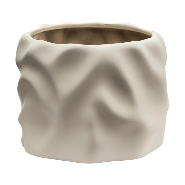 Drift desert vaso de flores - Sand, pequeno Ø15 cm - Cooee Design