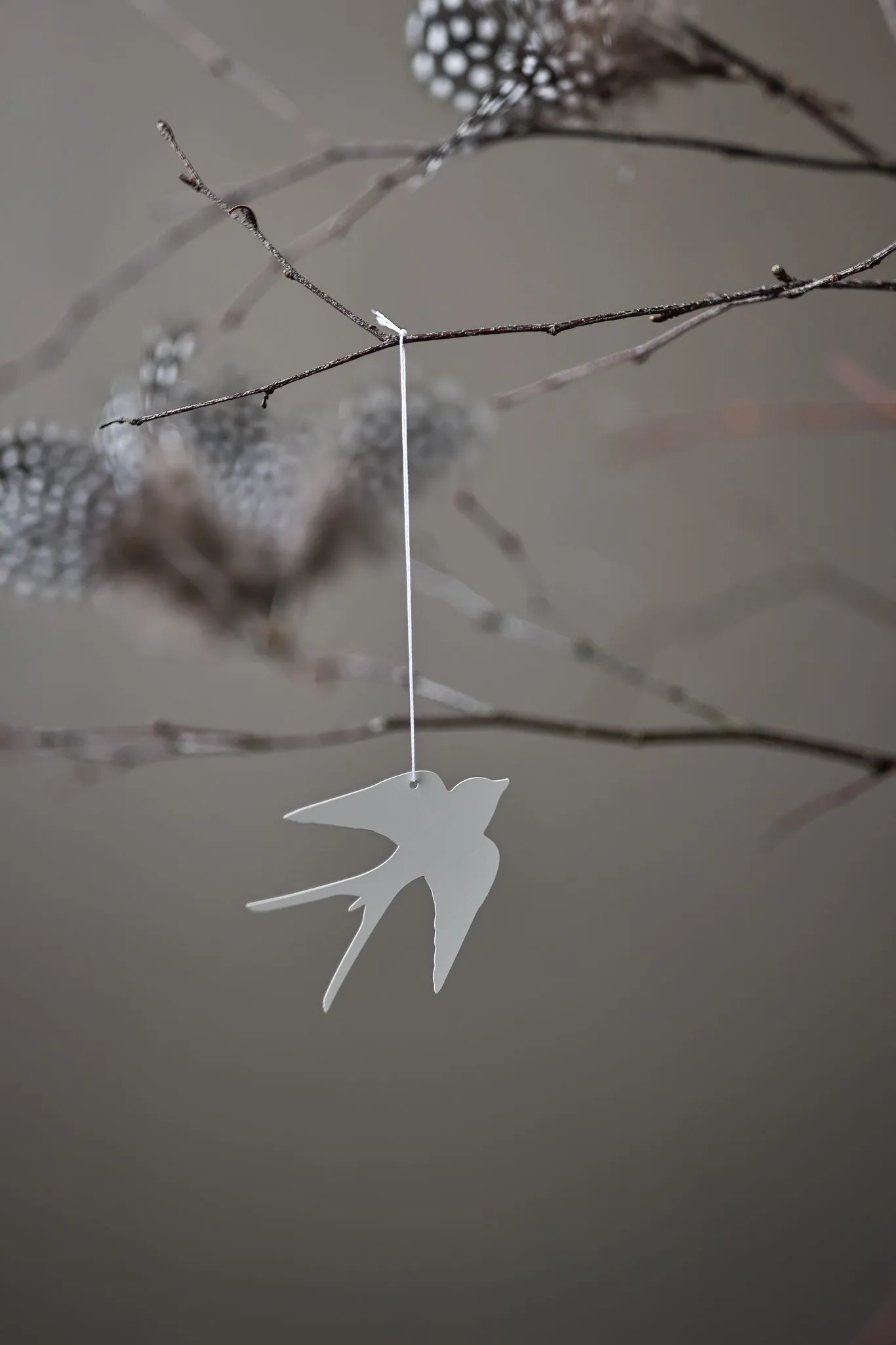 Easter Deco enfeite de Páscoa em forma de pássaro 4 unidades, Areia Cooee Design