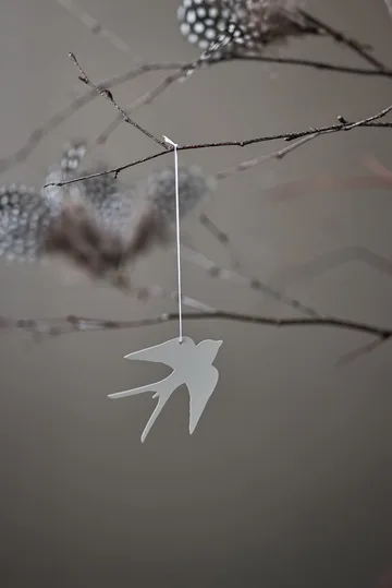 Easter Deco enfeite de Páscoa em forma de pássaro 4 unidades - Areia - Cooee Design