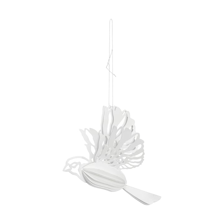 Enfeite de pássaro de papel 2 un. - Natural - Cooee Design
