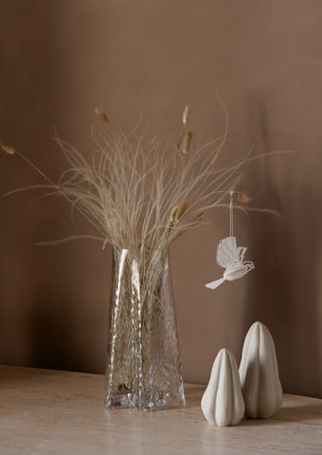 Enfeite de pássaro de papel 2 un. - Natural - Cooee Design