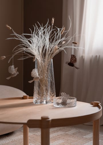 Enfeite de pássaro de papel - Café - Cooee Design