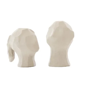 Escultura Benedict and Amal - limestone - Cooee Design