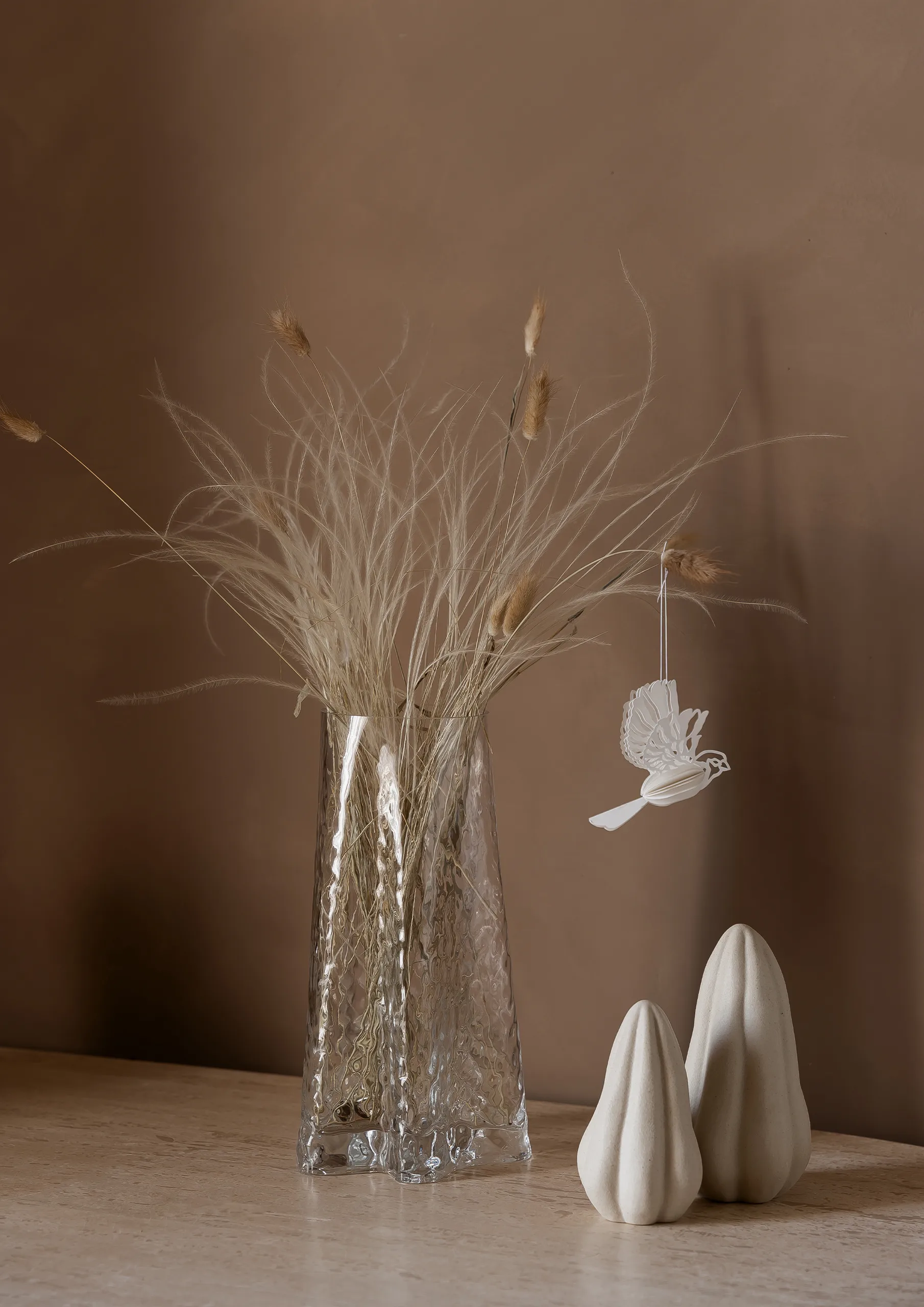 Escultura do Éden, 18 cm, Baunilha Cooee Design