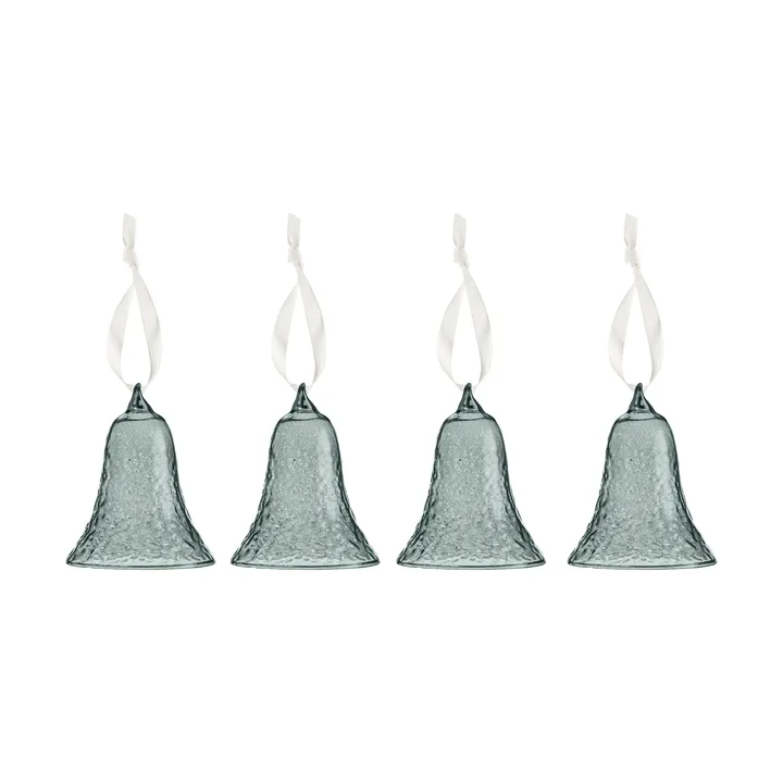 Gry sino de Natal 8 cm embalagem de 4 - Fumaça - Cooee Design
