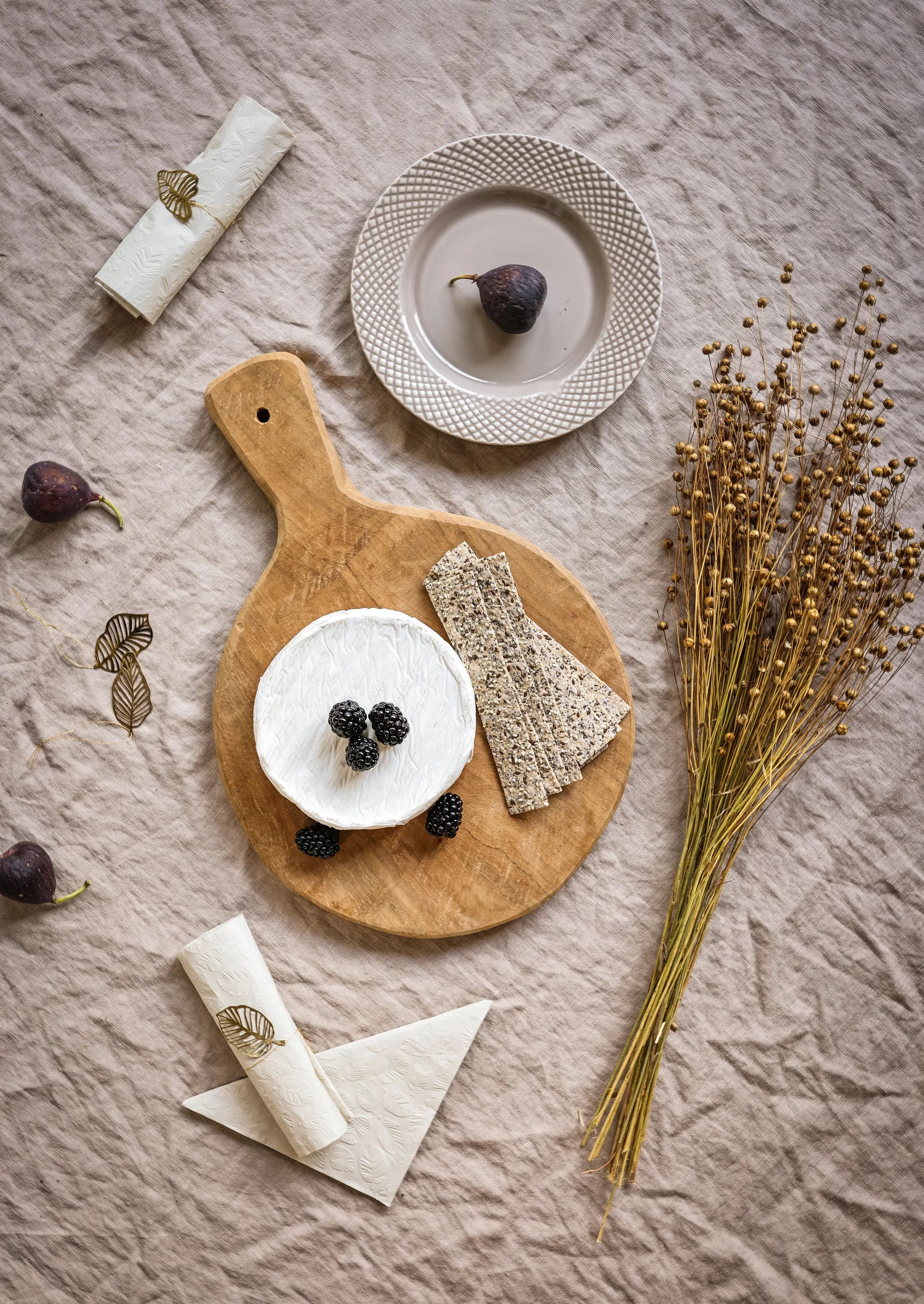 Guardanapo Cooee Leaf 33x33 cm 20 un., Shell Cooee Design