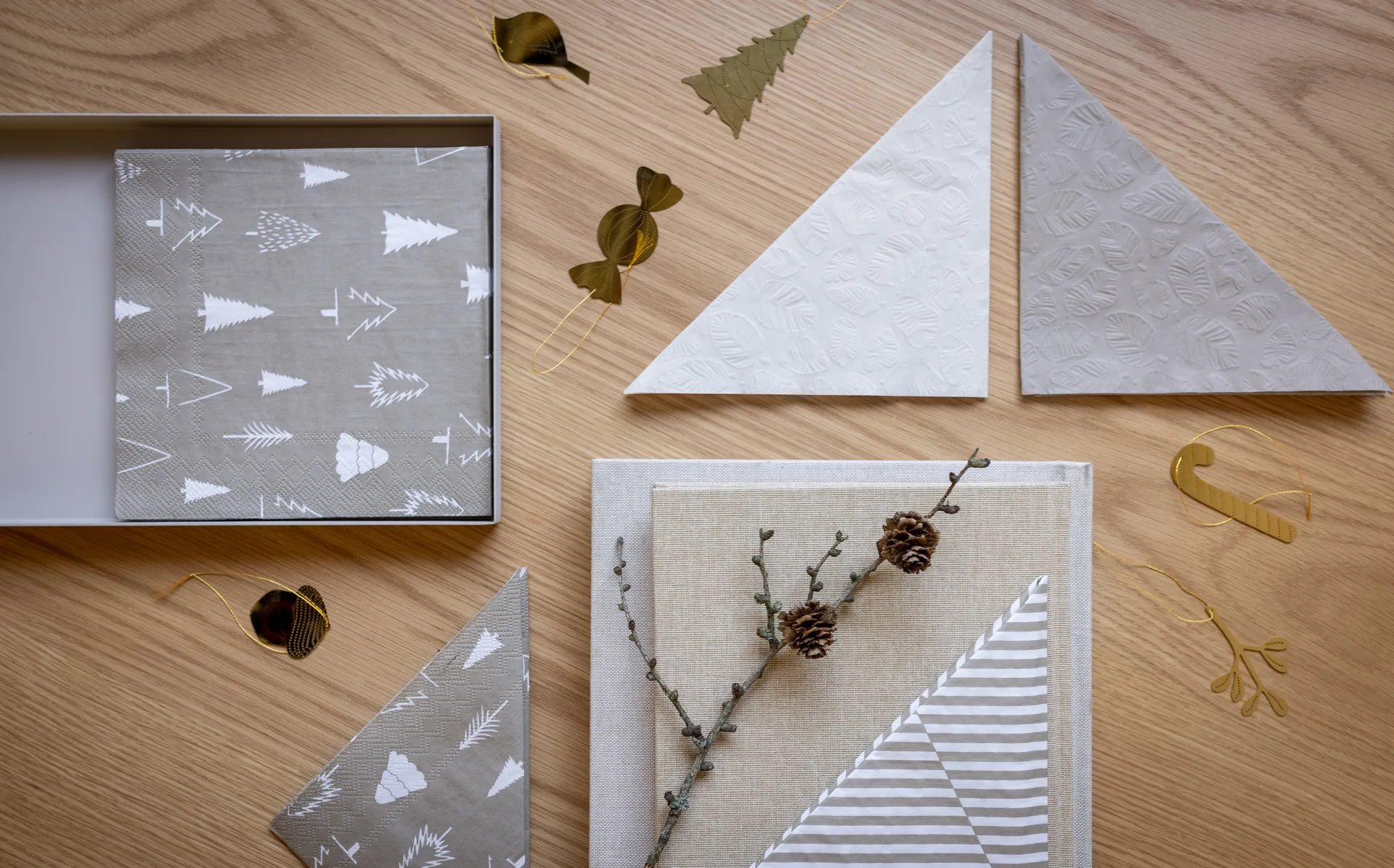 Guardanapo Cooee Leaf 33x33 cm 20 un., Shell Cooee Design