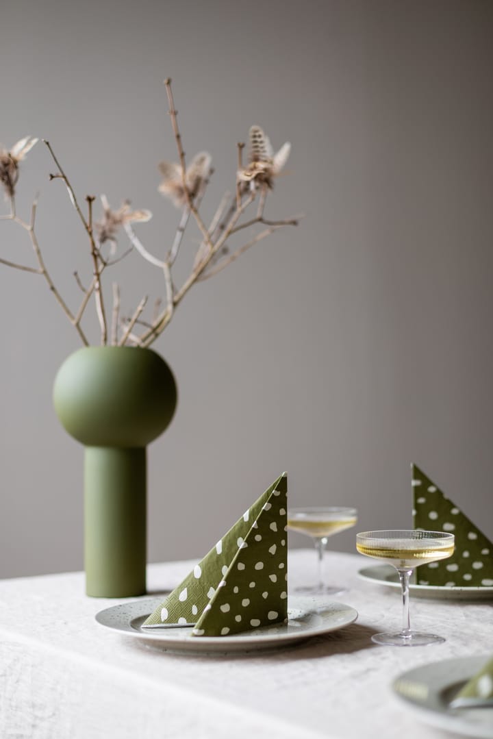 Guardanapo Dots 33x33 cm 20 un., Olive Cooee Design