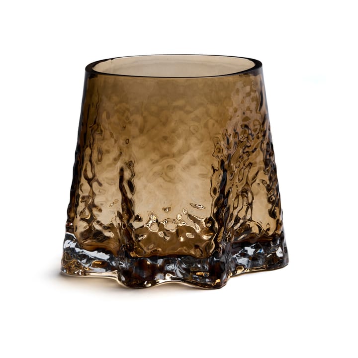 Lanterna de vidro Ø17 cm - Cognac - Cooee Design